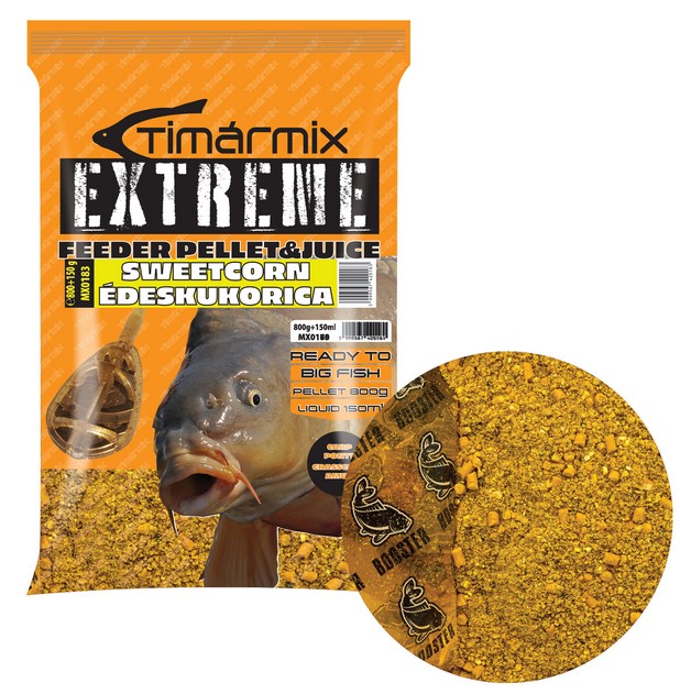 TIMAR EXTREME PELLET MIX 800G + JUICE SWEET CORN 150ML